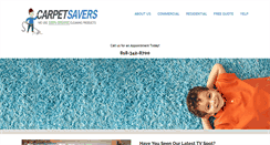 Desktop Screenshot of carpet-savers.com